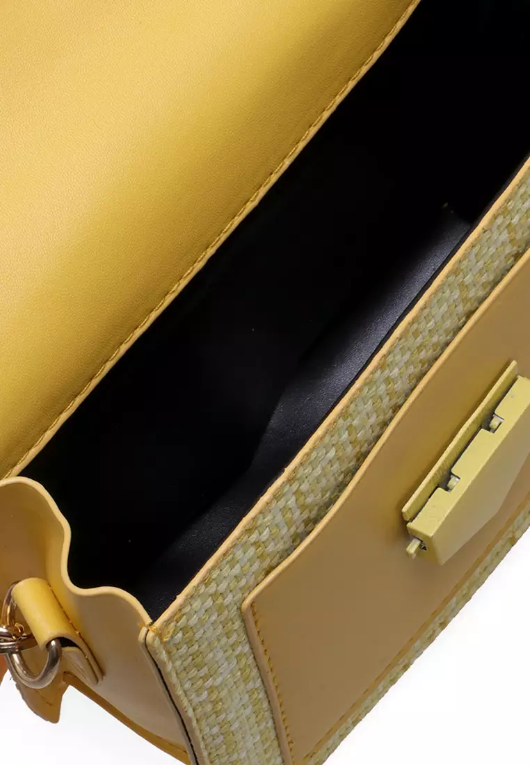 Werlyn Sling Bags Wanita Aster Strap Casual Large Storage Material Leather Kulit ORIGINAL