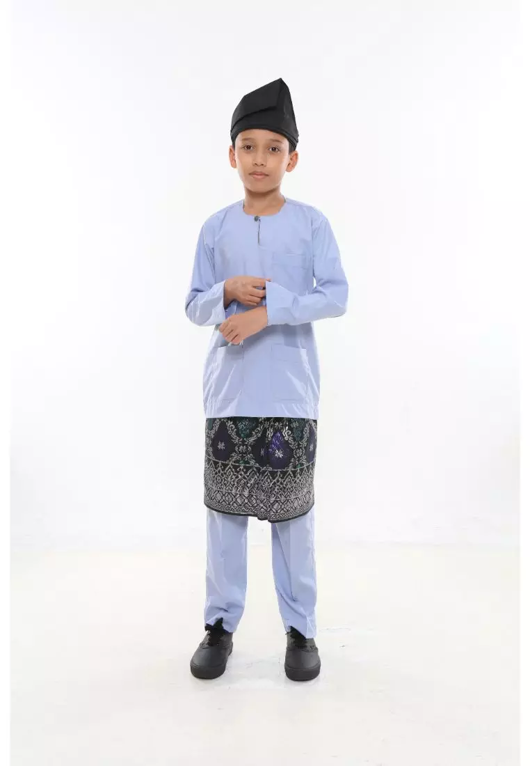 Baju Melayu Teluk Belanga Kids