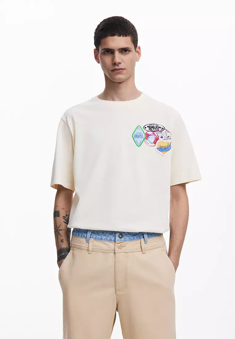 Double-waist Bermuda shorts