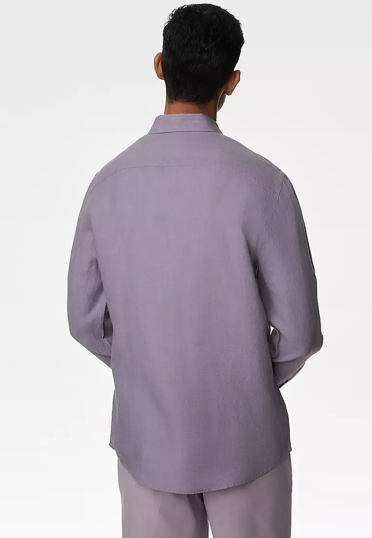 Pure Linen Regular Fit Shirt