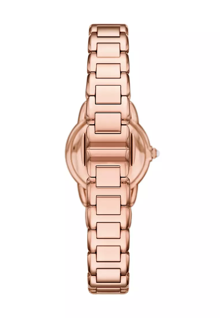 Emporio Armani Women's Analog Watch ( AR11671 ) - Quartz, Rose Gold Case, Round Dial, 12 MM Rose Gold Stainless Steel Band