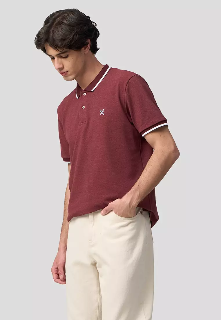 Polo Shirt With Contrast Trim