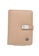 Volkswagen beige Women's RFID Magnet Button Bi Fold Leather Short Wallet / Purse With Coin Compartment EE62CACEC55364GS_1