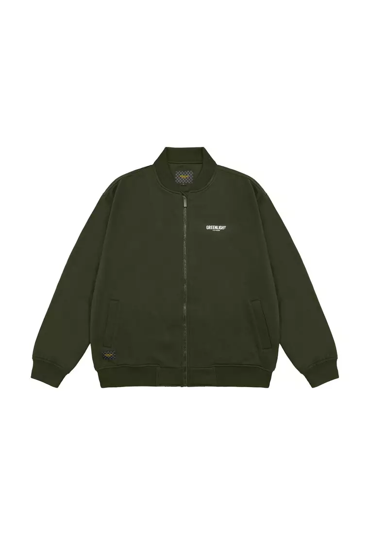 Greenlight Voyager Men's Bomber Jacket Regular Fit Fleece Radion C030825