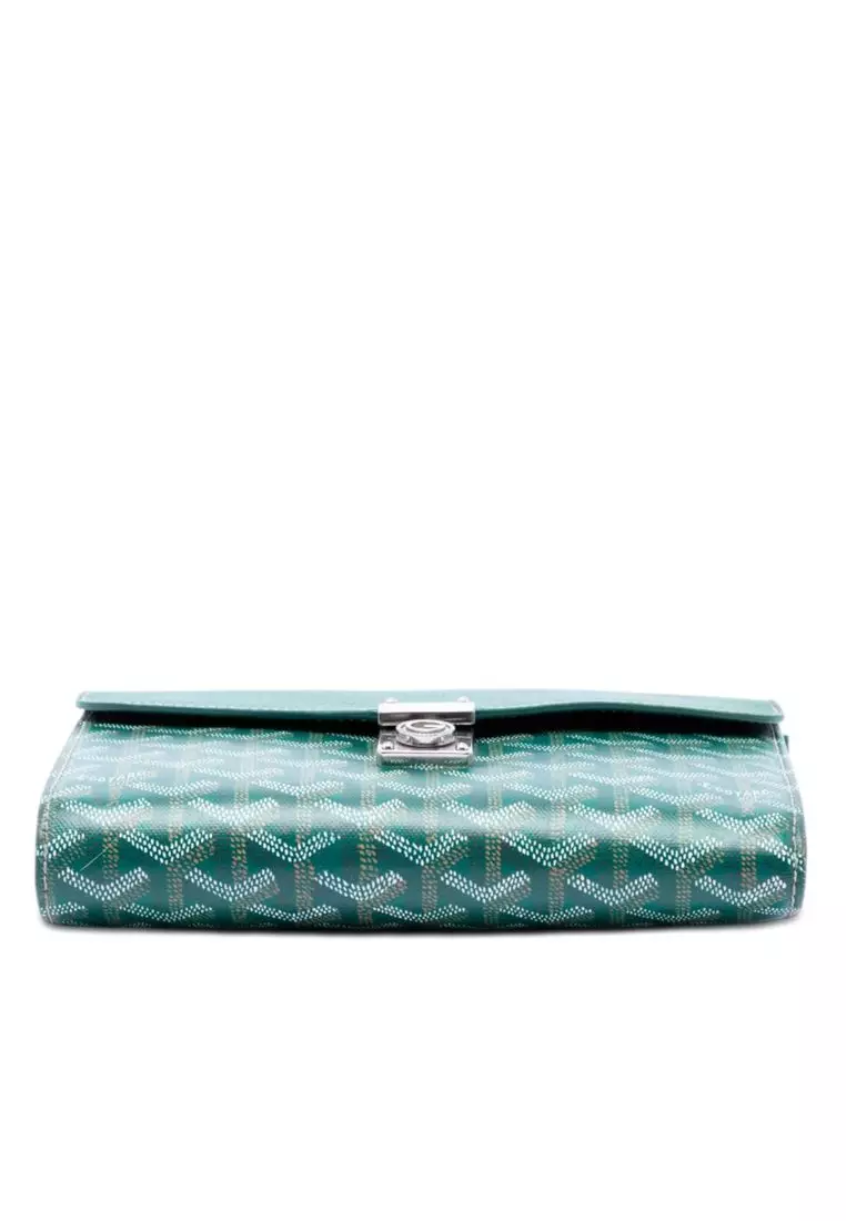 Pre-Loved Goyard Goyardine Chypre Wallet Pouch