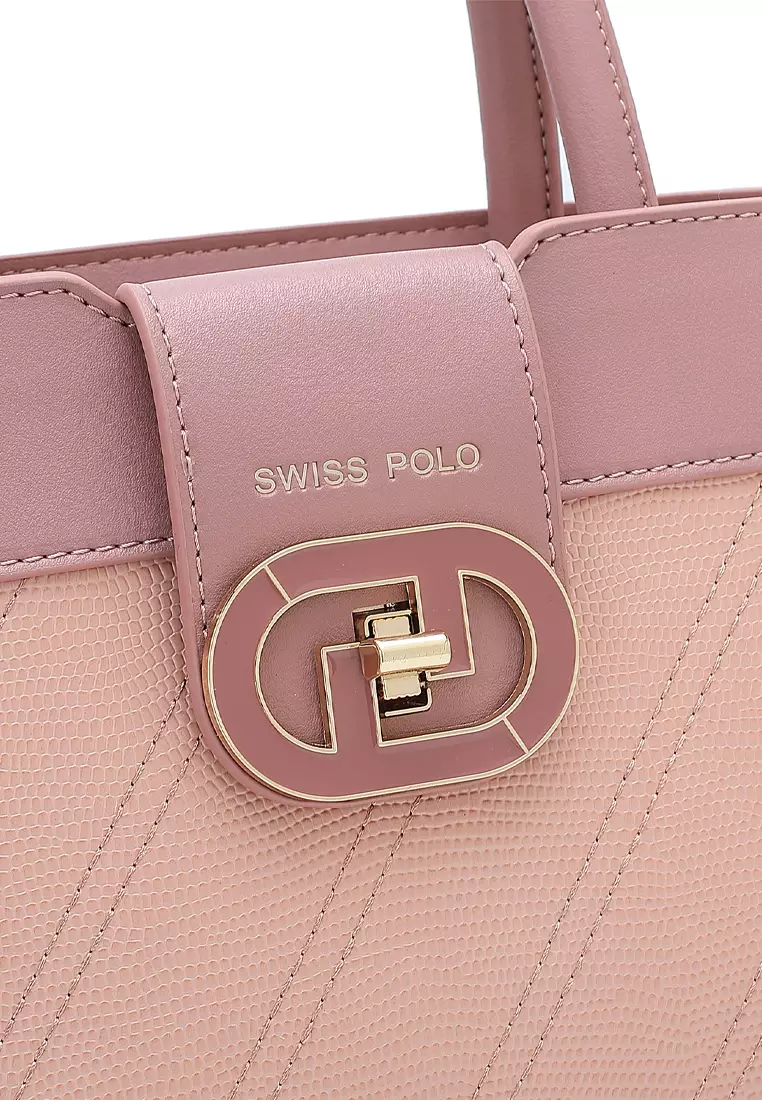 Top Handle Bag / Sling Bag / Crossbody Bag - Pink