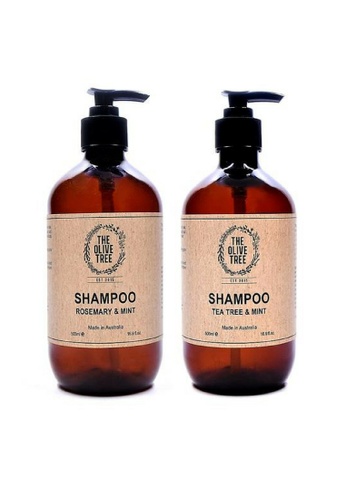 Buy The Olive Tree The Olive Tree Natural Shampoo Bundle 1 X