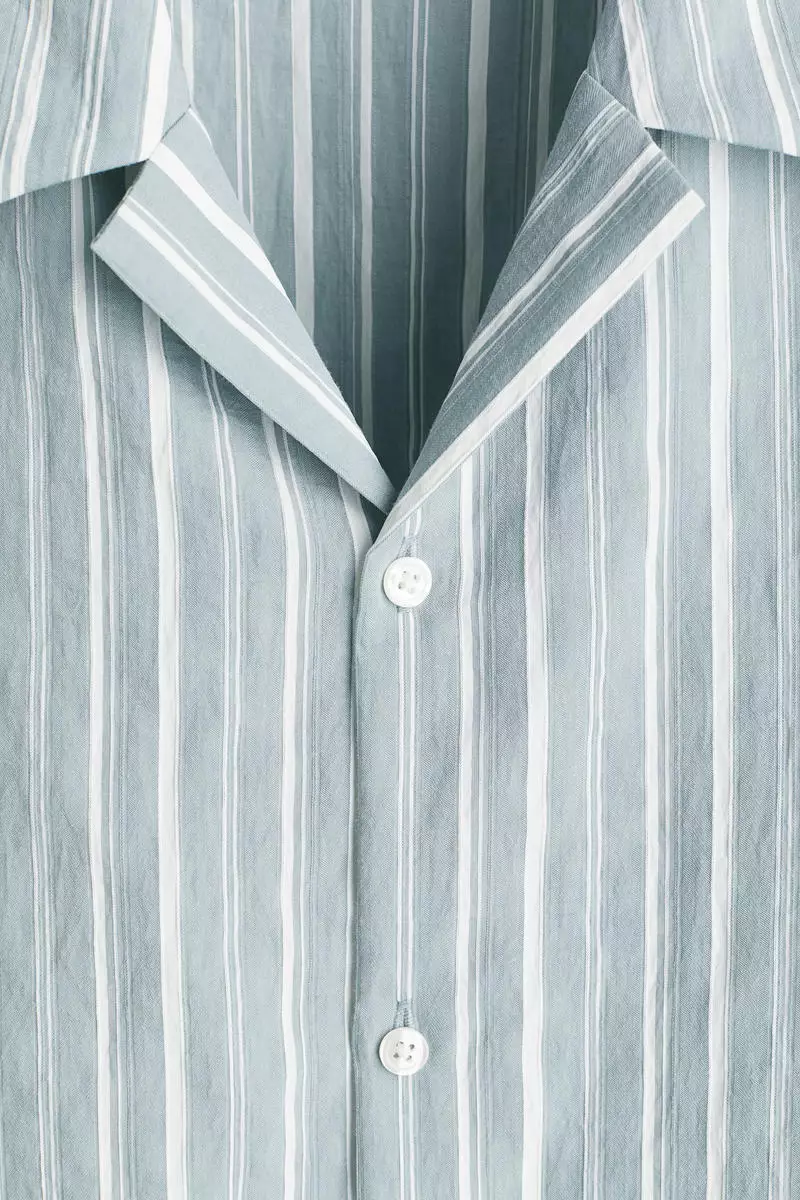 Regular Fit Lyocell-blend resort shirt