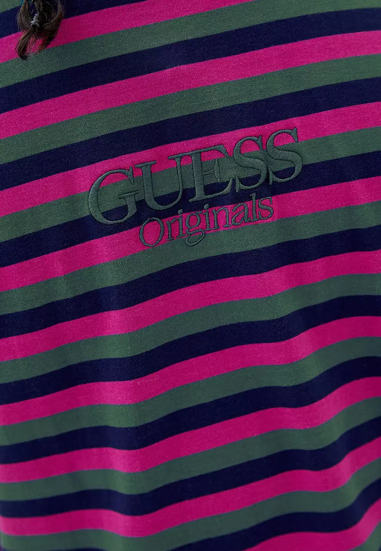 Guess striped shirt sale deals