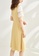 OUNIXUE yellow Vintage Square Neck Lace Jumper Dress 65576AA920ECE7GS_2