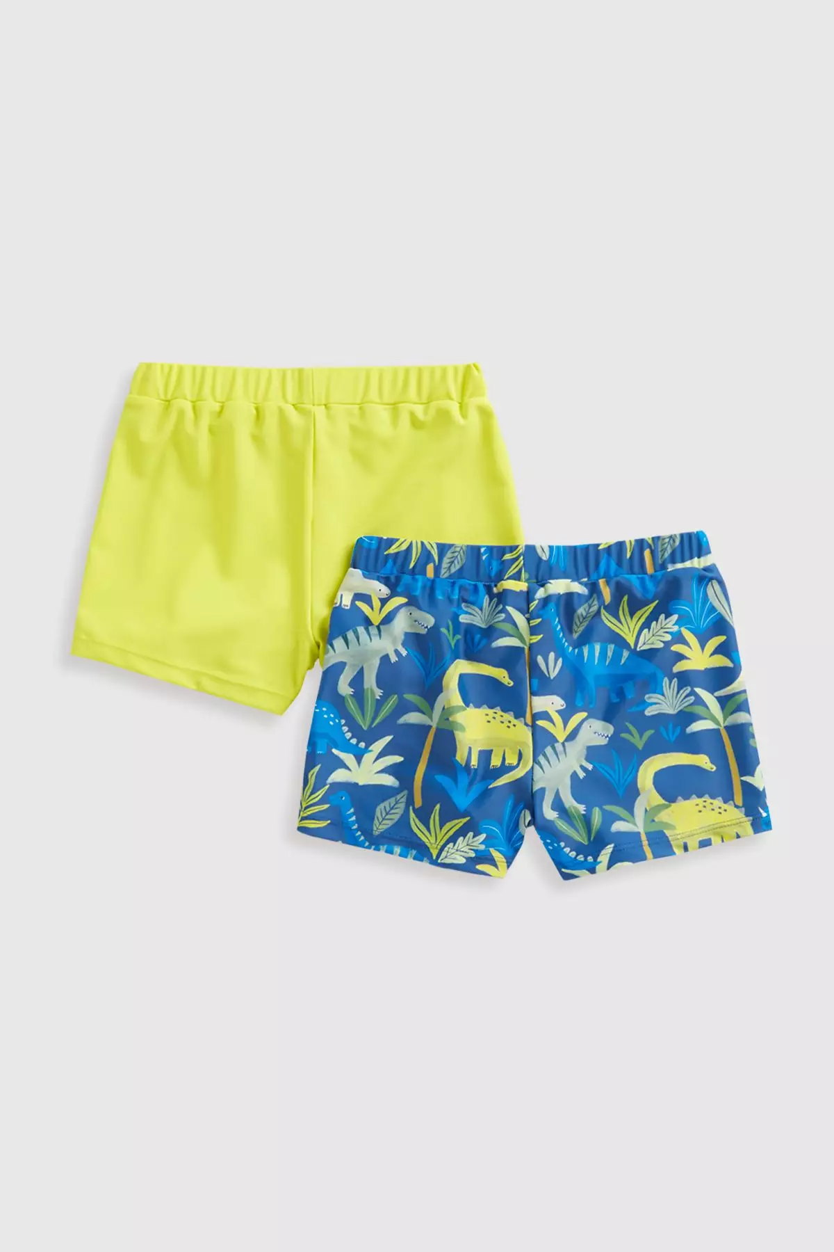 Mothercare Dinosaur Swim Trunkies 2 Pk - Celana Renang Anak Bayi Laki-laki (Hijau)