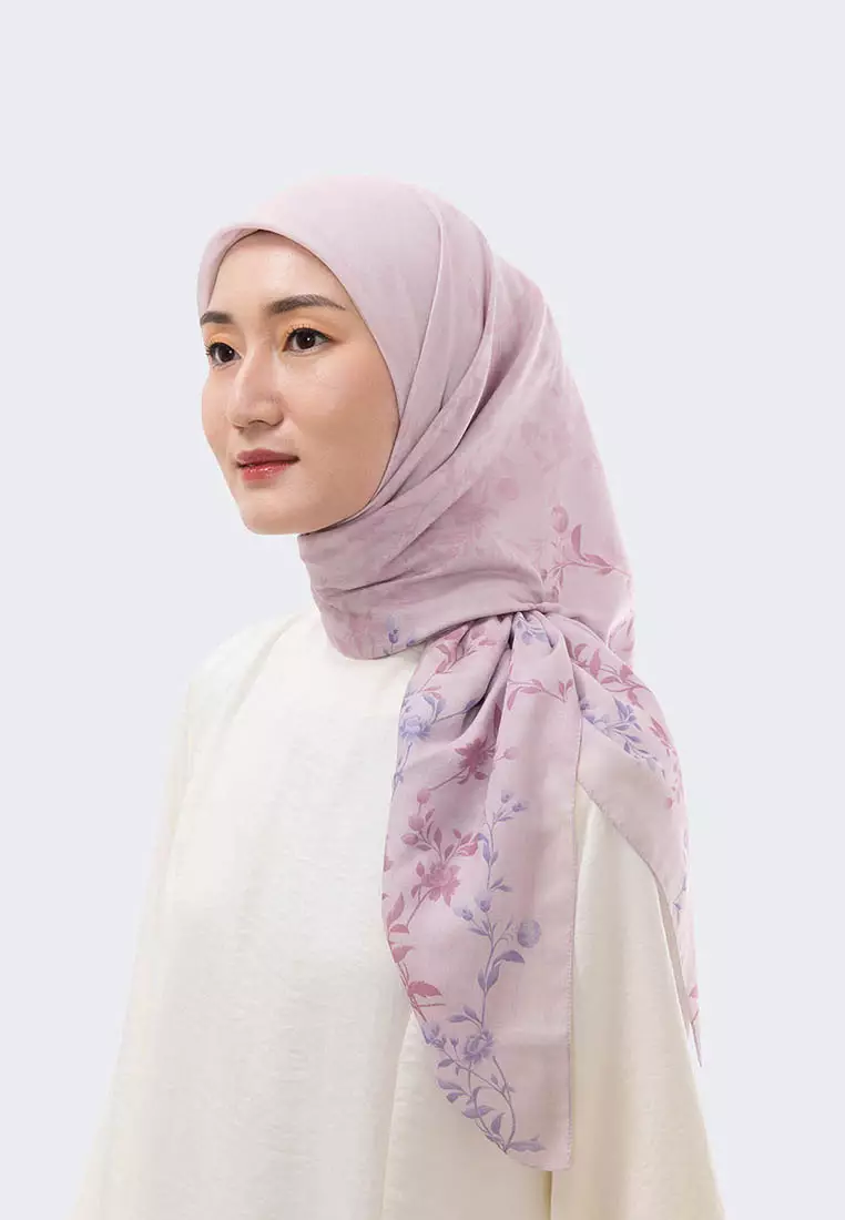 Ria Miranda Pink Leanor Scarf