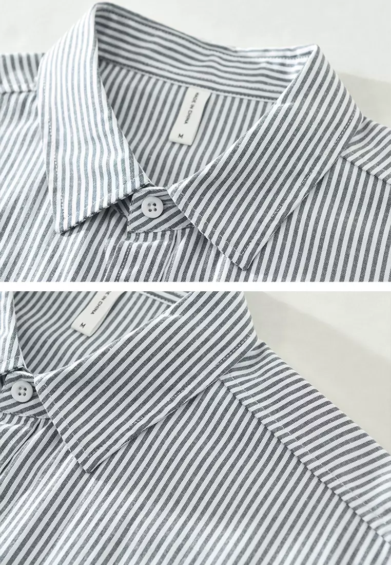 Japanese Striped Casual Shirt WM7251