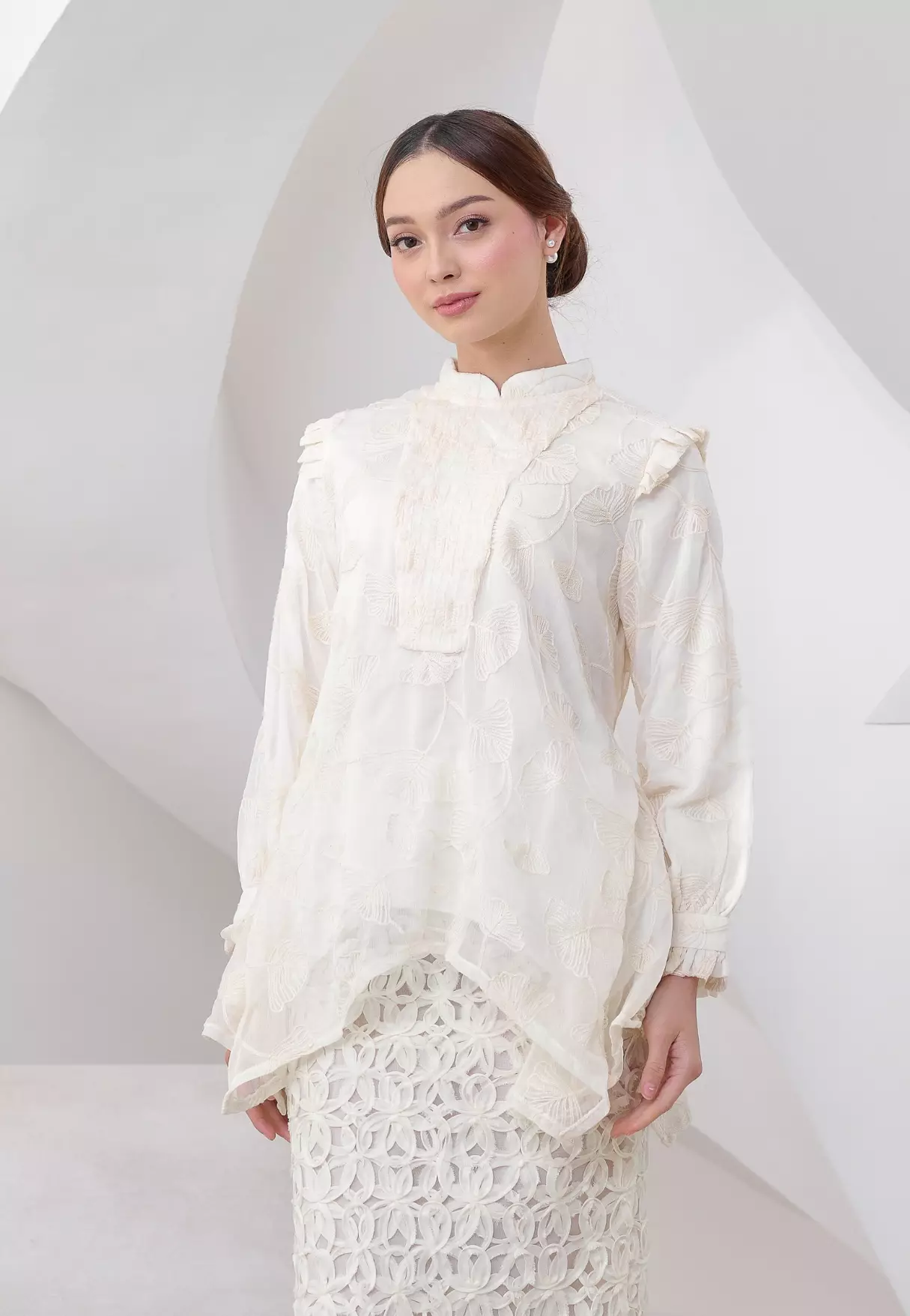 Zahra Blouse - Ivory