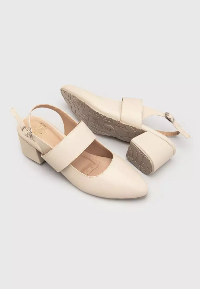 Starky Heels Ivory