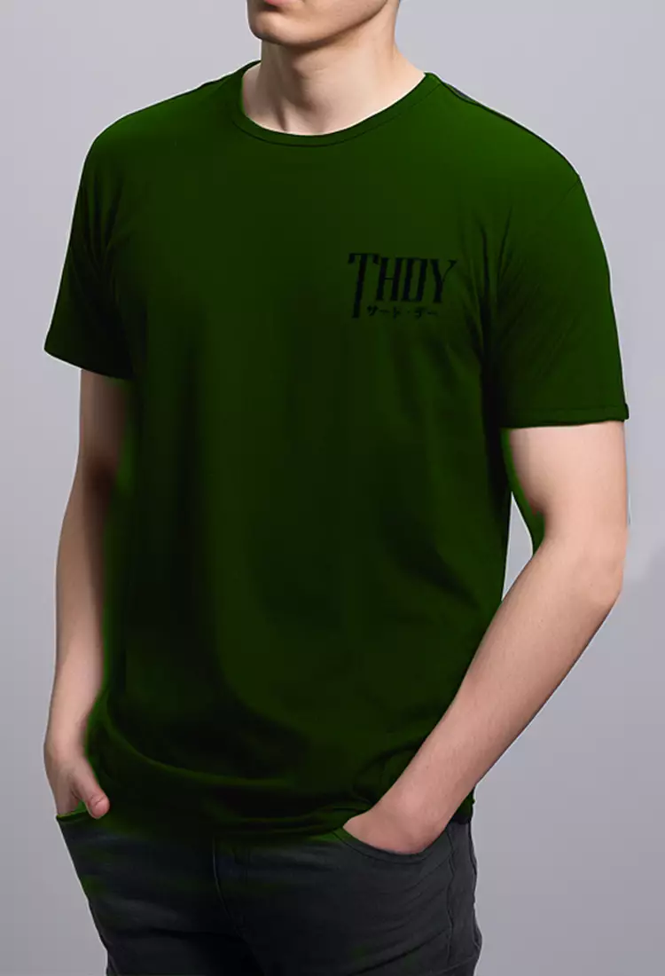 MTM41 kaos t shirt pria instacool thirdday THDY dakir hijau army