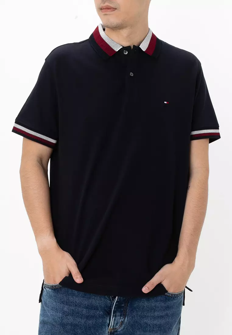 Tommy hilfiger collar t shirts top