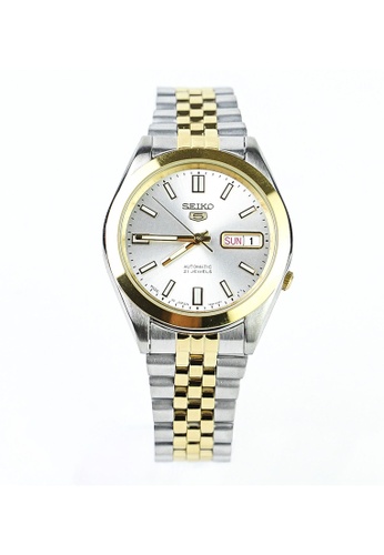 SEIKO Seiko 5 Men's Automatic Watch 21 Jewel SNKC38J1 Two-Tone Jubilee  Bracelet Watch for mens 2023 | Buy SEIKO Online | ZALORA Hong Kong