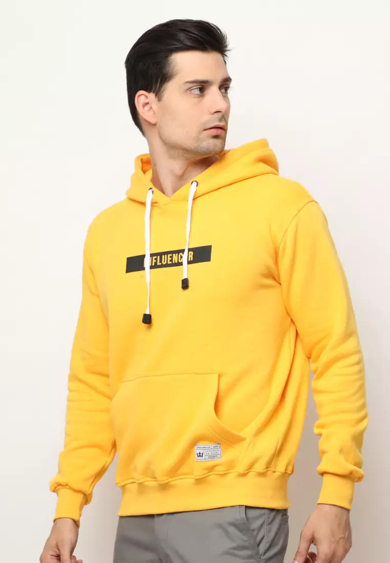 HOODIE 0163-INFLUENCER-YLW NEW