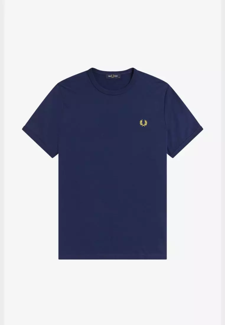 Fred Perry M3519 Ringer T-Shirt (French Navy)