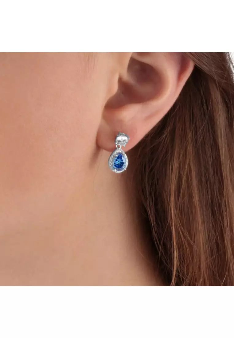 Morellato Tesori 925 Silver Zircons Ladies Earrings SAIW10