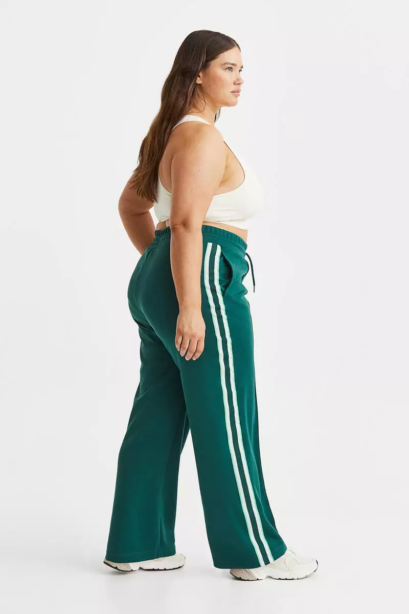 H&m side stripe on sale pants