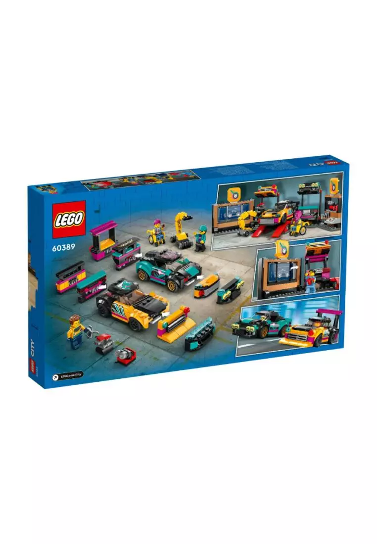 Buy LEGO LEGO City 60389 Custom Car Garage Building Toy Set (507 Pieces
