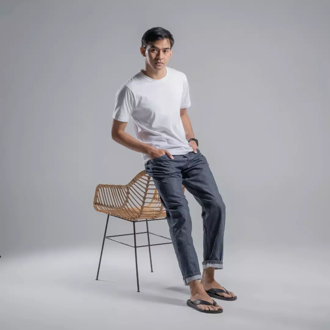 Cogen Sendal Jepit Pria Kulit Sandal Cowok Classic Series