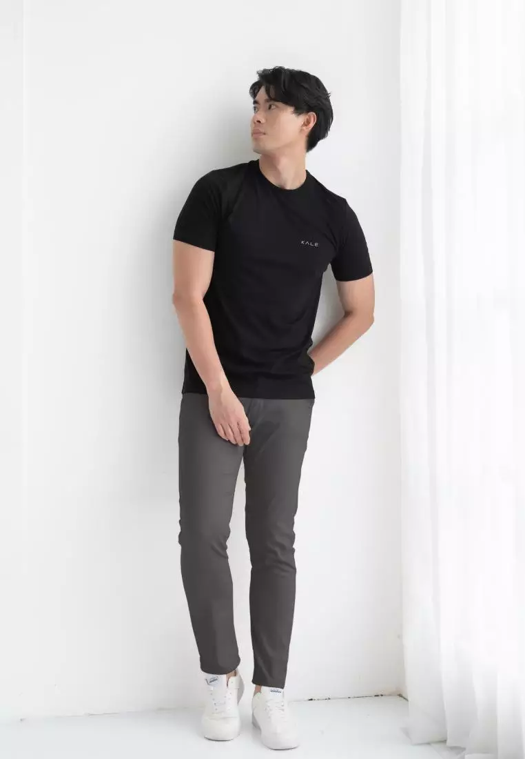 Kale Carlo Dark Grey / Carlo Pants celana panjang pria