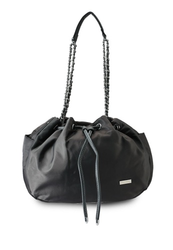 NUVEAU grey Premium Oxford Nylon Bucket Bag Set 31B10ACD33CA91GS_1