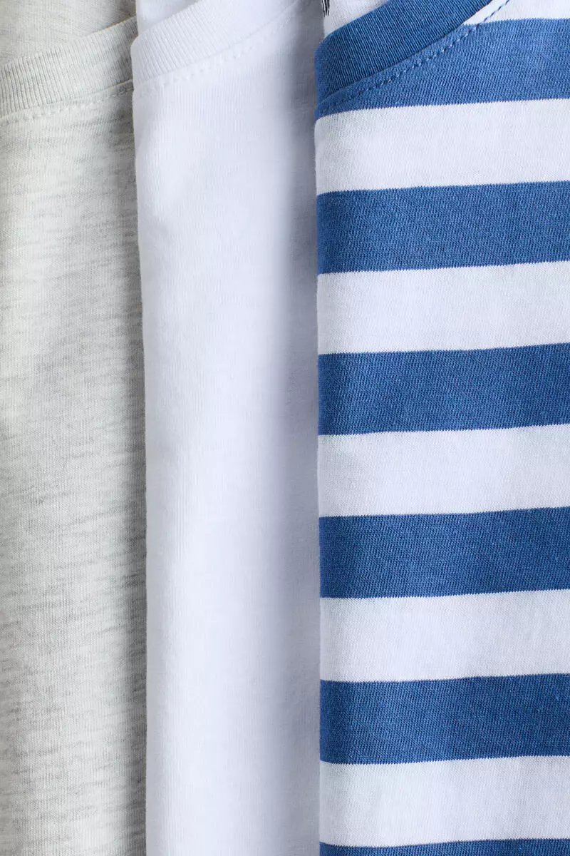 3-pack cotton T-shirts