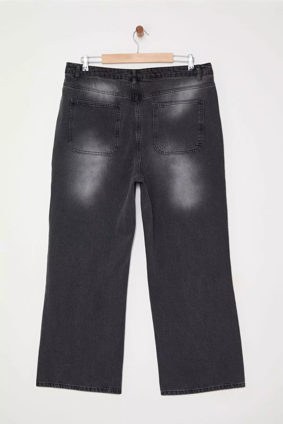 High Waist Wide Leg Plus Size Wide Leg Jeans