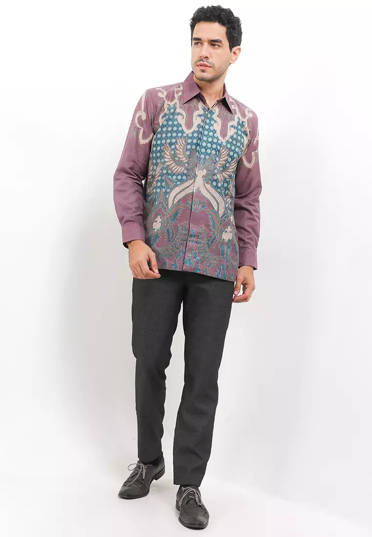 BATIK TALENTA EXCLUSIVE Lengan PANJNG DOBBY KATUN HALUS TUGU TARO