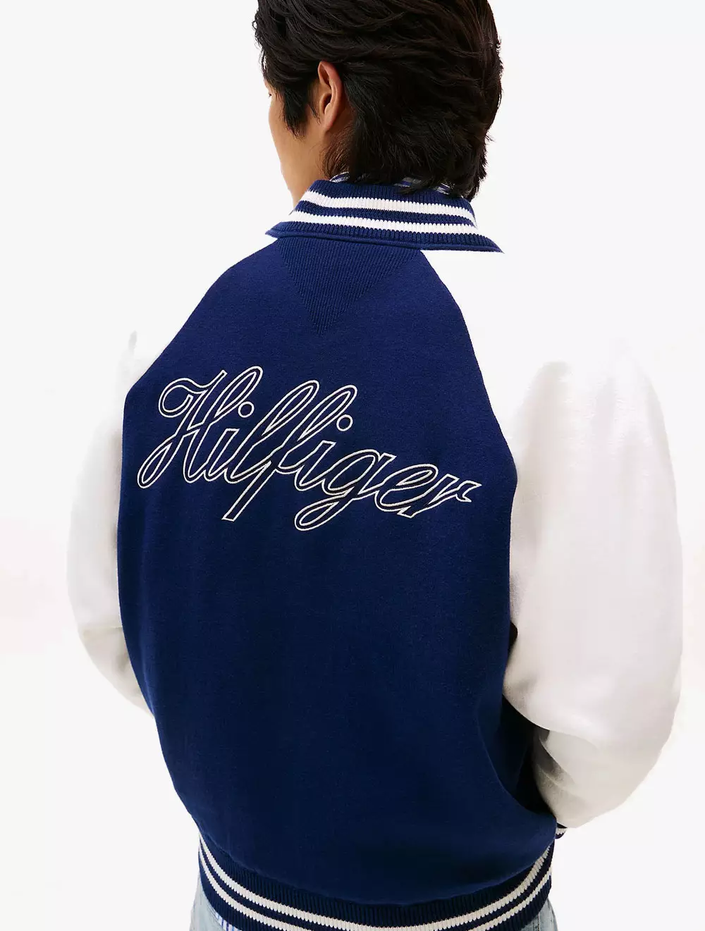 Tommy Hilfiger - T1 KNITTED VARSITY BOMBER