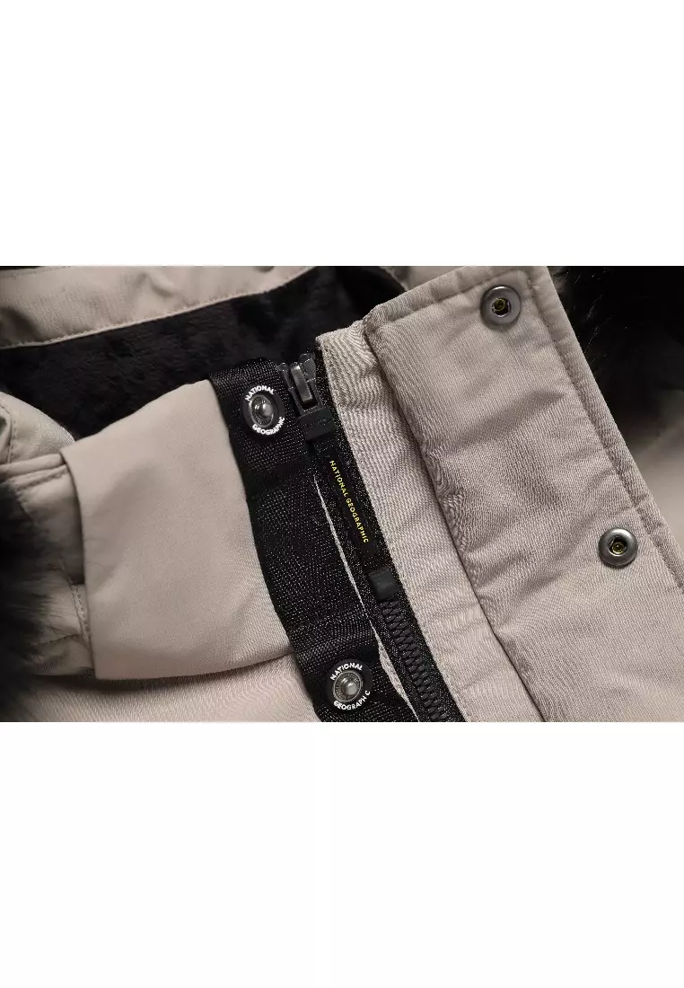 女裝TARUGA毛邊連帽羽絨外套