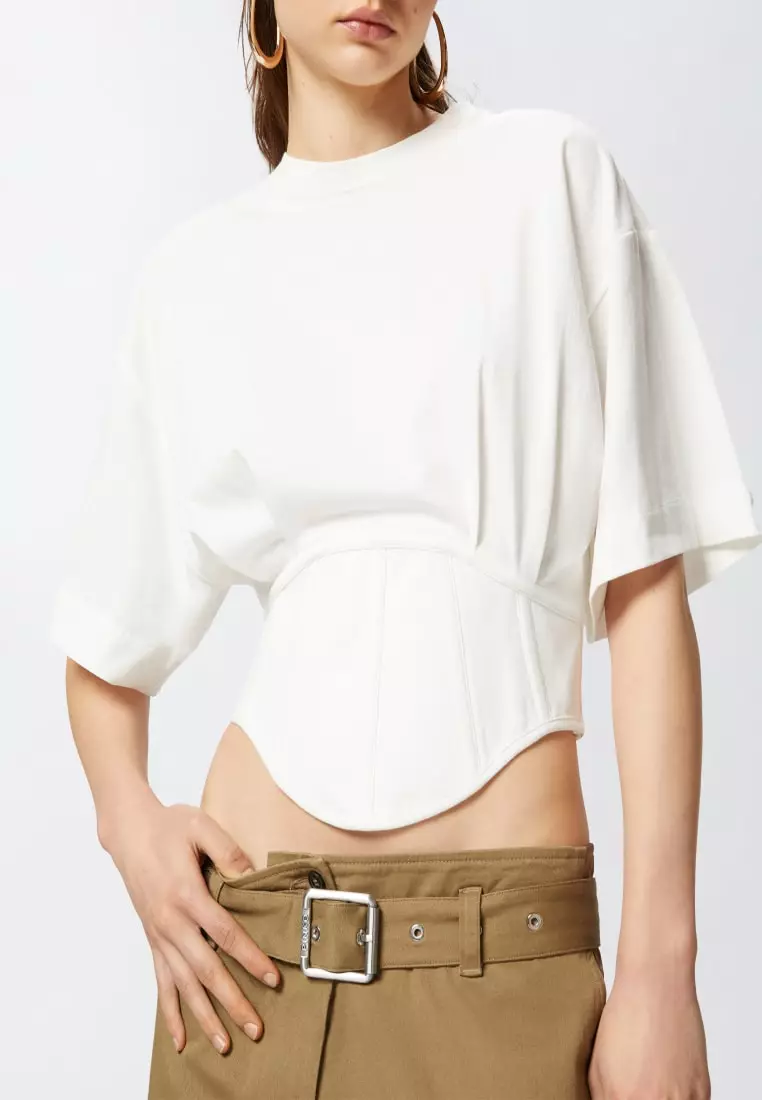 Buy Pinko Slim fit jersey t-shirt 2025 Online | ZALORA