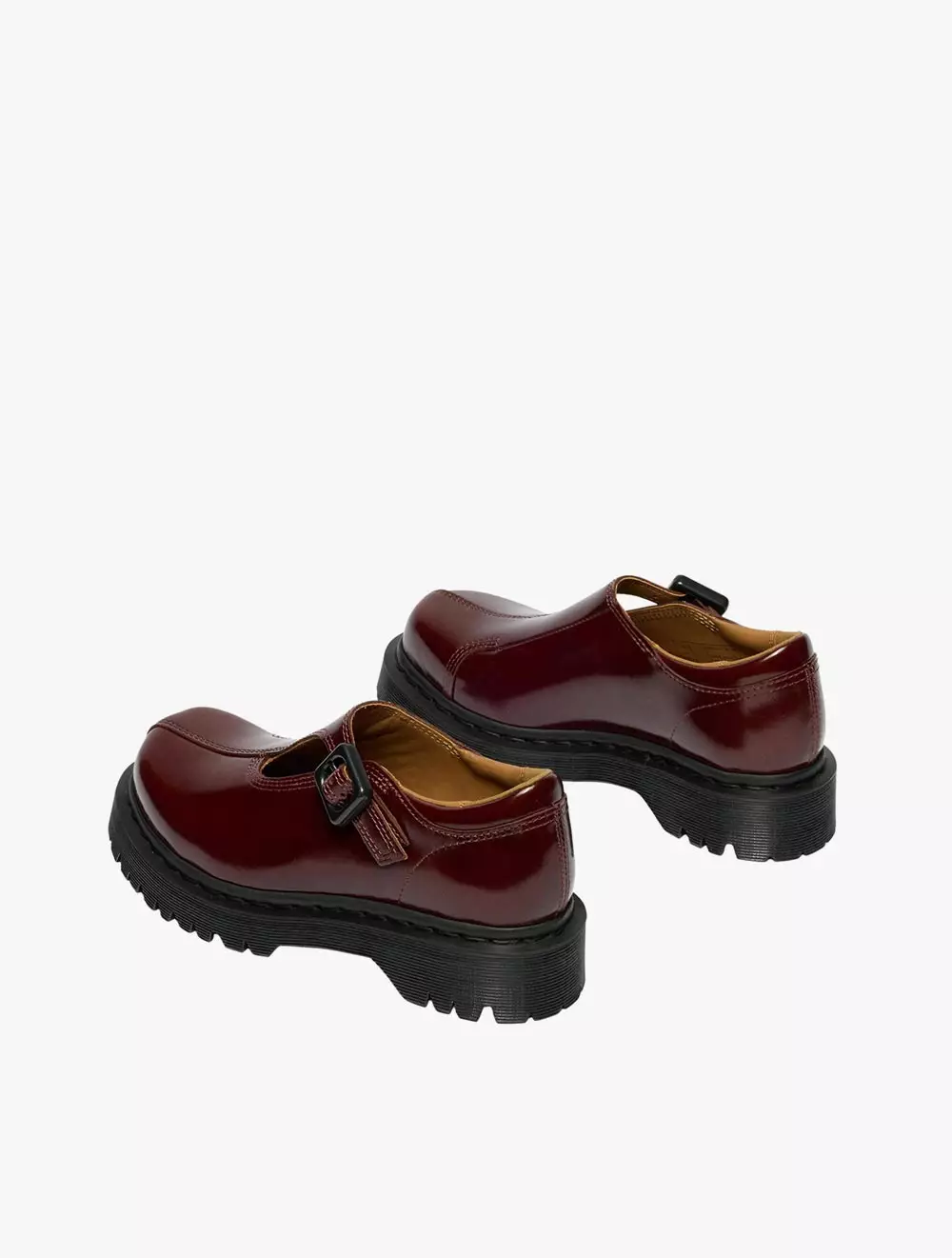 Dr. Martens Rejena MJ Cherry Red Laquered Leather