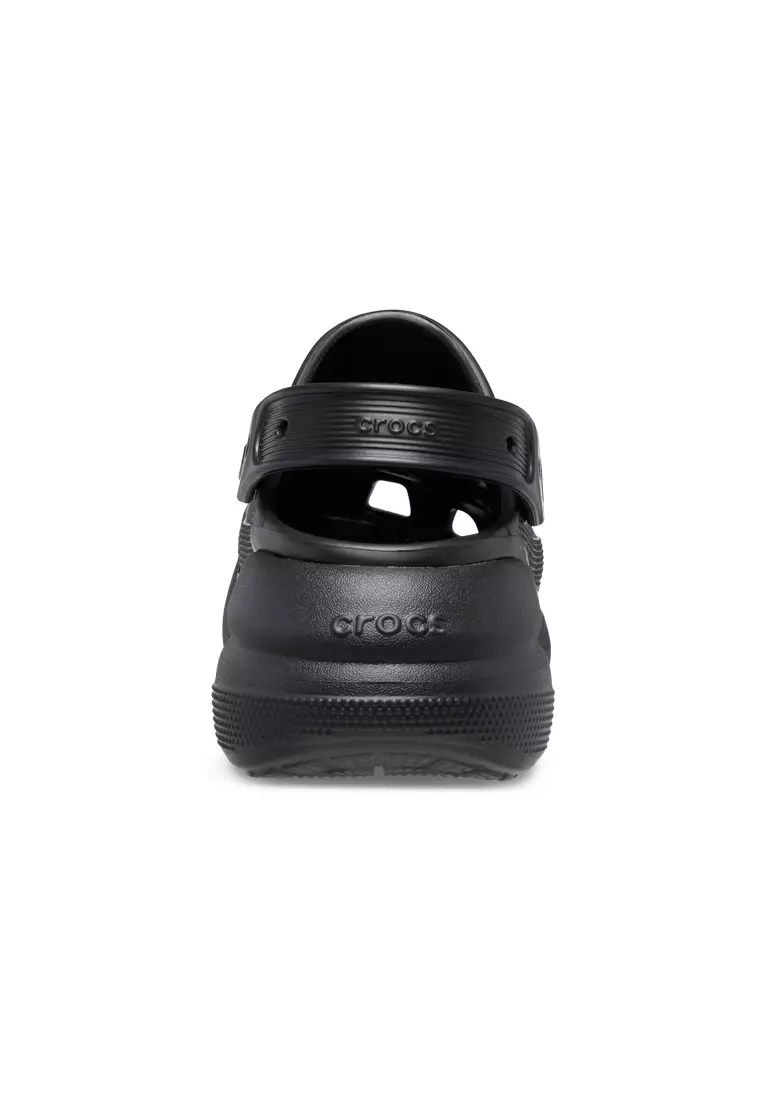 【未使用】crocs CRUSH CLOG 25cm 黒 コンフォート New CROCS Womens UNISEX MEGA CRUSH CLOG 207988-001 BLACK US