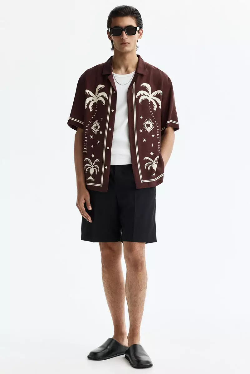 Relaxed Fit Printed resort shirt