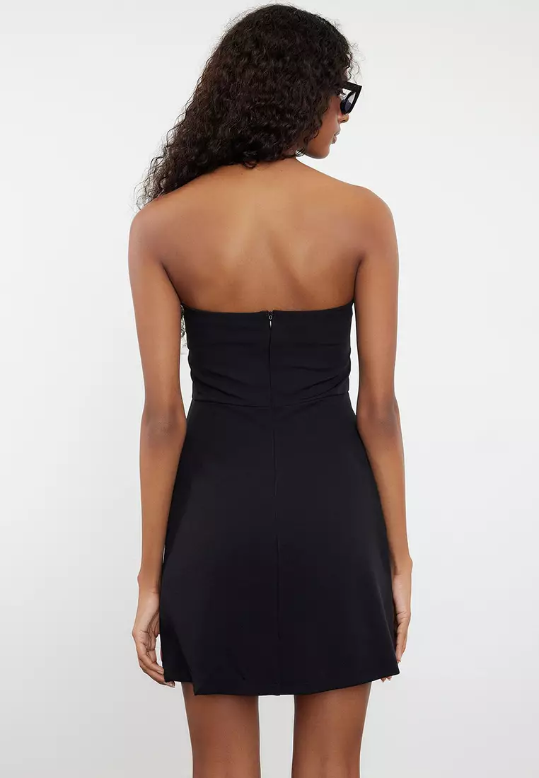 Strapless A-Line Dress