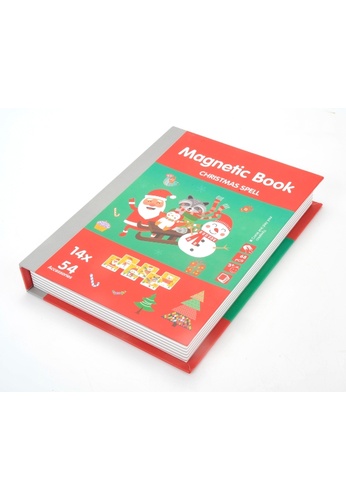 Kidmoro KIDMORO Magnetic Play Book Christmas Theme Set 63F52ESD8928A8GS_1