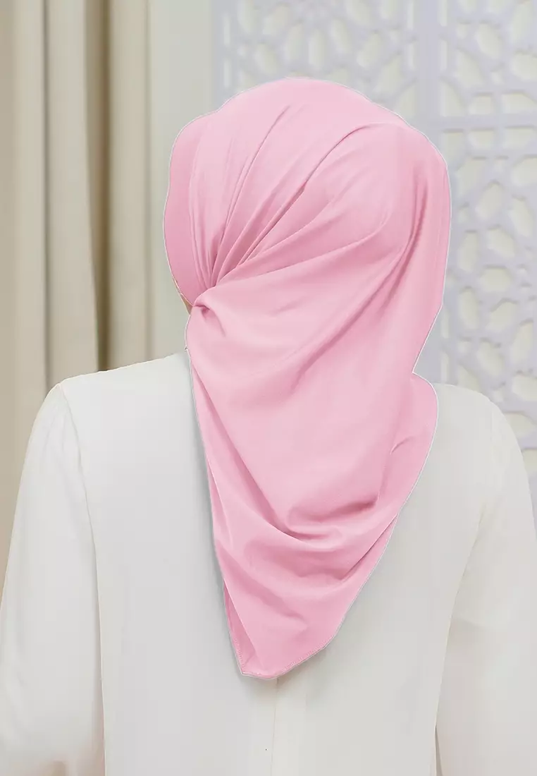 HIJAB INSTAN SOFTPAD AMEENA - SWEET PINK