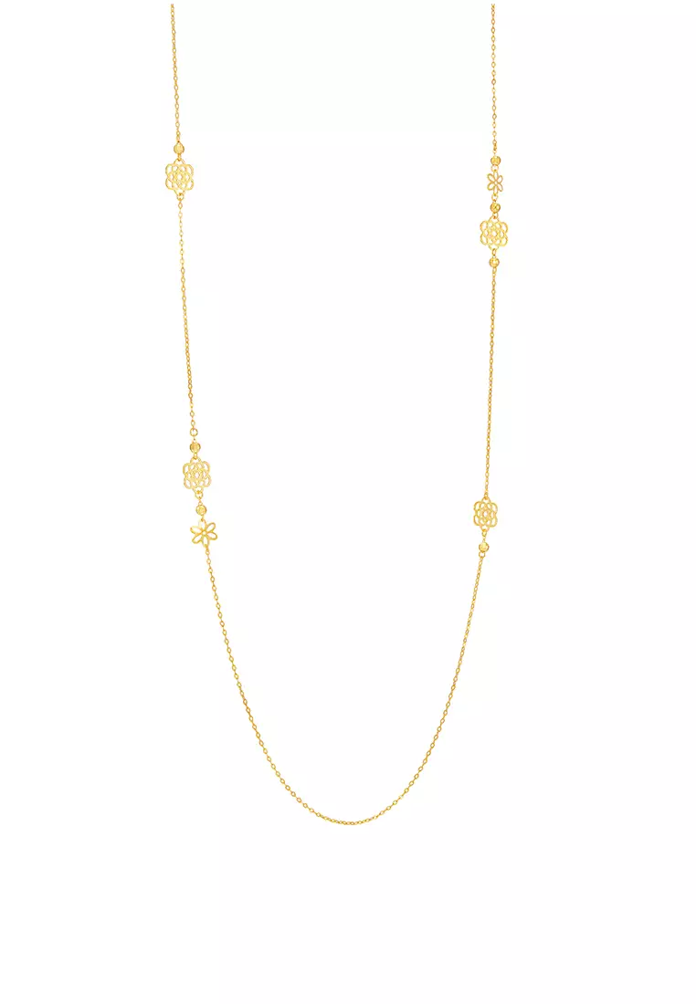 Buy HABIB HABIB 916 Yellow Gold Necklace LLN021222 2024 Online
