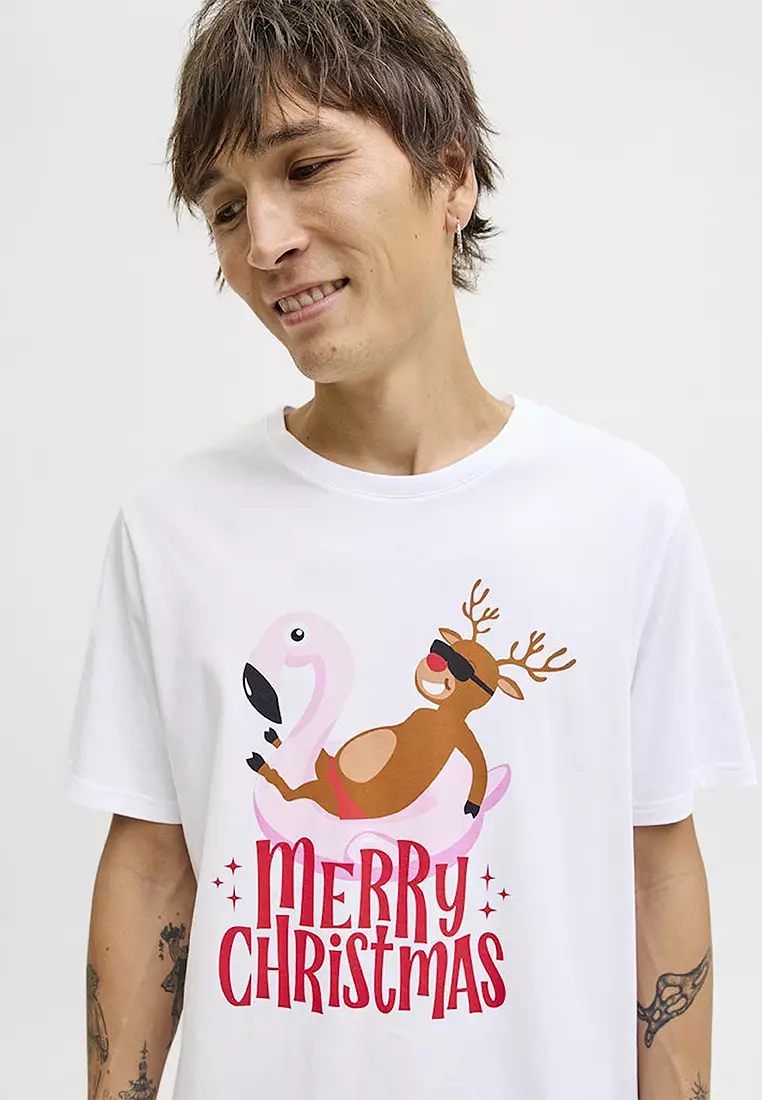 Christmas Short Sleeves Crew Neck Tee