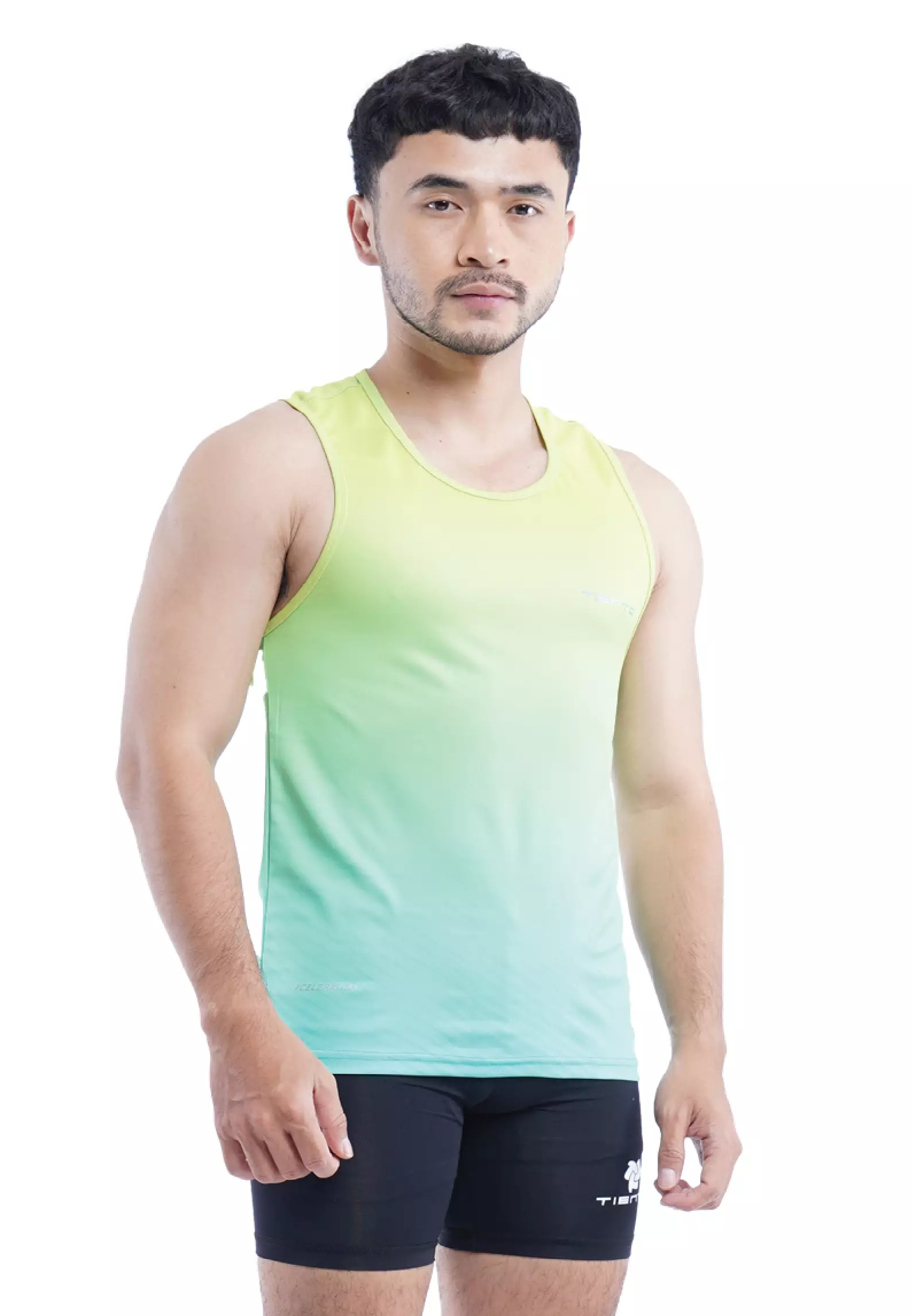 Tiento Jersey Running Baju Olahraga Lari Pria Singlet Lekbong Kaos Dryfit Xceleration Men