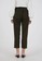 Berrybenka Label green Sophie Vony Straight Pants Olive 53594AA010EF27GS_3