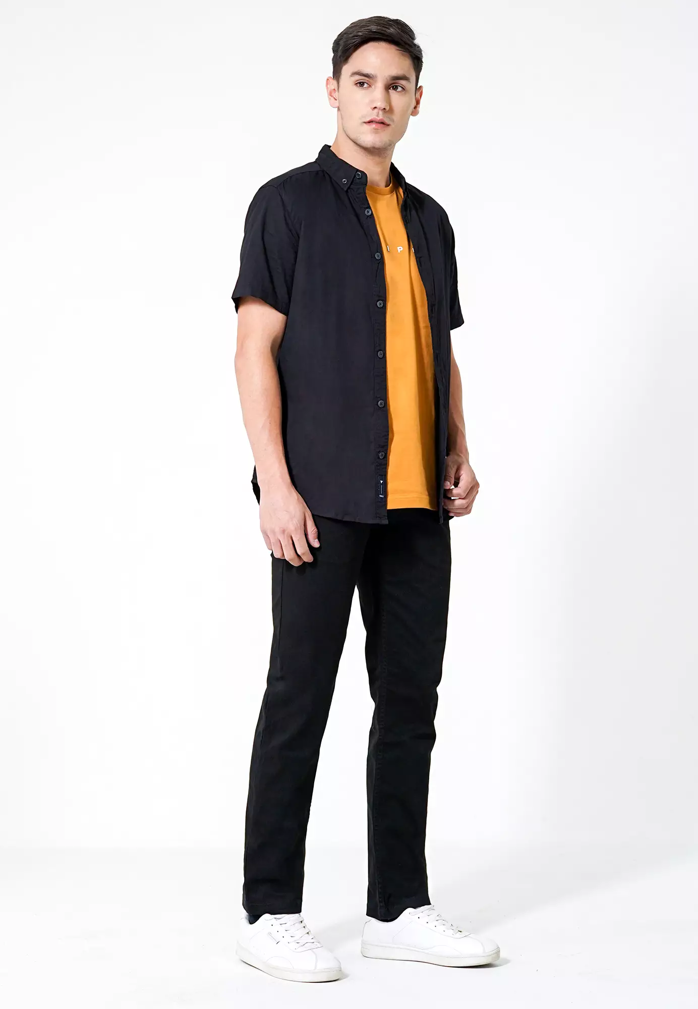 TRIPLE Celana Chinos Stretch Slim Fit (285 828 04)