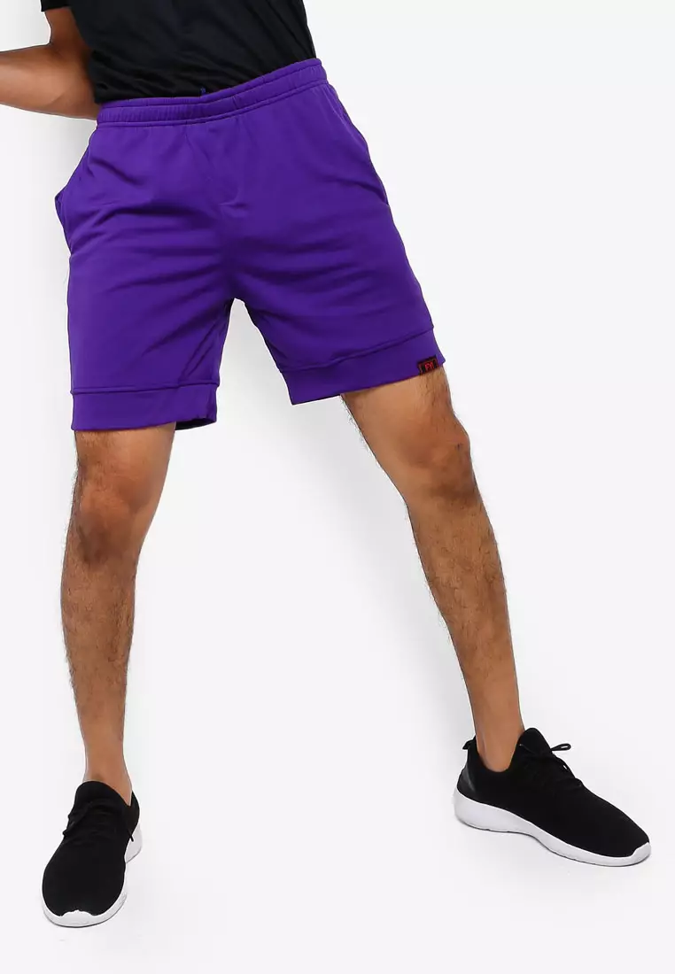 Mens purple clearance athletic shorts