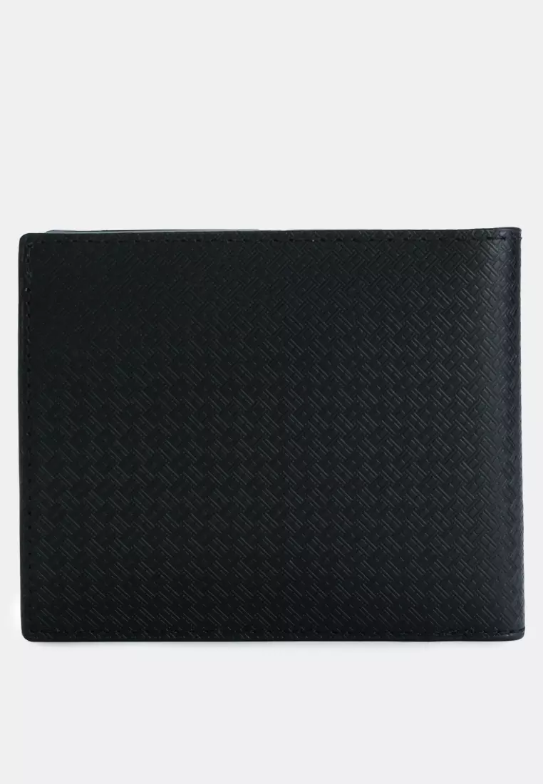 Embossed Flag Leather Card & Coin Wallet - TH Mainline