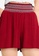 Vero Moda red Cilie High Waist Smock Shorts 53343AACC344D0GS_3